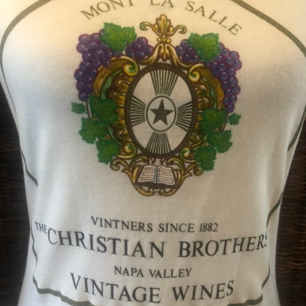 BNWOT! Christian Bros Vintage Wine Shirt L